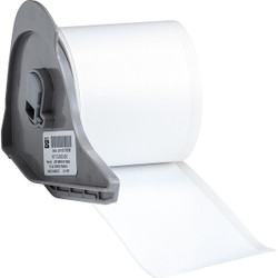 Brady Label,2 in W,Outdoor,White M7C-2000-530