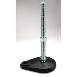 S & W Manufacturing Male-End Leveling Mount,9.313 in H TNYLB48
