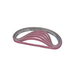 Ceramic 885XP Red 1/2x 18" Cloth File Belt P060 BG/10 R 885XP-0.5X18-P0060-10 885-.5X18-060