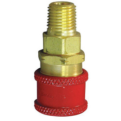 Hansen Coupler Body,(M)NPT,1/4,Brass RD703SL