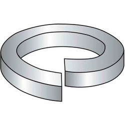 Hi Collar Split Lock Washer - 3/8"" - Thru Hardened Medium Carbon Steel - Plain