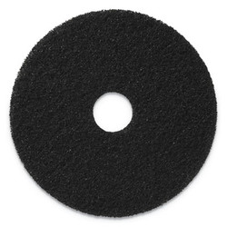 Americo® Stripping Pads, 14" Diameter, Black, 5/Carton 400114