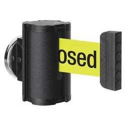 Lavi Industries Retractable Belt Barrier,Textured 50-3010MG/WB/FY/S7