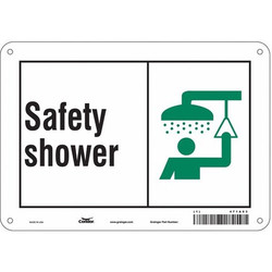 Condor Safety Sign,7 in x 10 in,Polyethylene 471A03