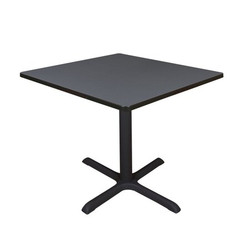 Cain Cain,42",Square Breakroom Table,Gray TB4242GY