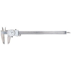 Mitutoyo Dial Caliper 12In. W/Od Carbide 505-747