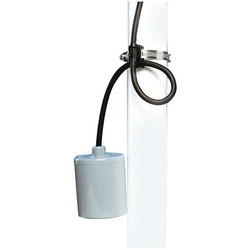 Sje-Rhombus Float Switch, 20 ft, PVC, 230V AC 20PMD2WP