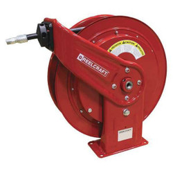 Reelcraft Spring Return Hose Reel,1/4" MNPT,100 ft HD74100 OHP