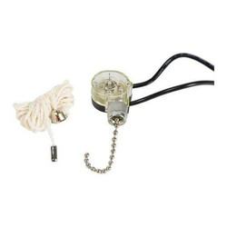 Gardner Bender Pull Chain Switch, On/Off, SPST GSW-31