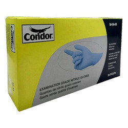 Condor Disposable Gloves,Nitrile,Blue,M,PK 50 819MG4