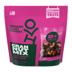 Orchard Valley Harvest® Cranberry Nut Mix, (8) 1 oz Bags JOH36414