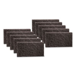 3M™ Doodlebug Hi-Pro Utility Pad, 4.63 x 10, Black, 10/Box 8550-PK