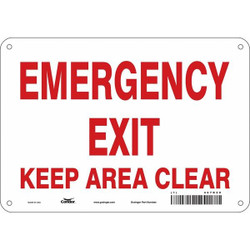 Condor Safety Sign,7 in x 10 in,Aluminum 467R29