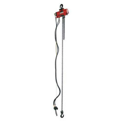 Dayton Air Chain Hoist,500 lb.Cap.,20 ft.Lift 29XL90