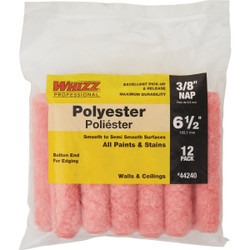 Whizz 6-1/2 In. x 3/8 In. Polyester Roller Cover (12-Pack) W000636