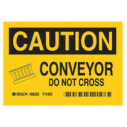 Brady Label,3 1/2 inx5 in,Polyester,PK5 86282