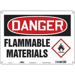 Condor Safety Sign,10 inx14 in,Aluminum 478H64