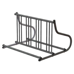 Madrax Bike Rack,Silver Color,8 Cap.,42" W QS-GR110-G