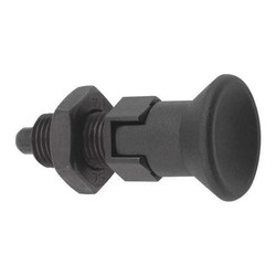 Kipp Spring Plunger,M16x1.5,Steel K0338.4308