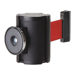 Lavi Industries Retractable Belt Barrier,Textured 50-41300MG/WB/RD
