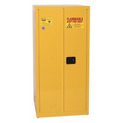 Eagle Mfg HazmatStorageCabinet,Yellow,Steel 6010X