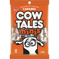 Goetze's 4 Oz. Mini Caramel Cow Tales 711390 Pack of 12