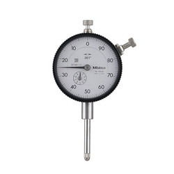 Mitutoyo Dial Indicator,Jeweled,Stem 0.375" dia 2904A