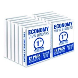 Samsill® BNDR,ECO,1",VIEW,12,WH I008537C