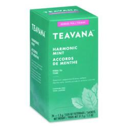 Starbucks® Teavana Tea Bags, Harmonic Mint Decaf, 0.05 oz, 24/Box SBK13091