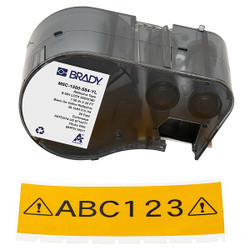 Brady Continuous Label Cartridge,Yellow,Gloss M5C-1500-584-YL