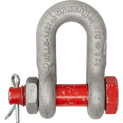 Crosby D-Shackle,4,000 lb Load Cap,Carbon Steel 1019775