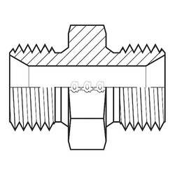 Adaptall Hose Adapter,3/4",BSPP,3/4",BSPP 9000-1212
