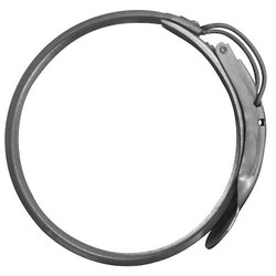Nordfab Duct Clamp,Steel,18 ga Thick,Round 8010005543
