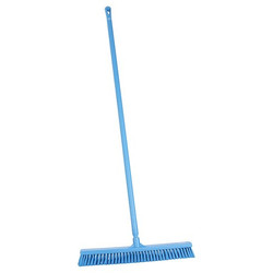 Remco Push Broom,59.1 in,Blue Bristle 31993/29623