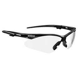 Kleenguard Safety Glasses, Clear, Anti-Fog, Black 55401