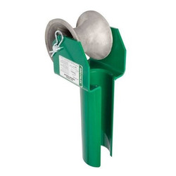 Greenlee Cable Puller Sheave,Al,5",6,500 lb Cap. 441-4