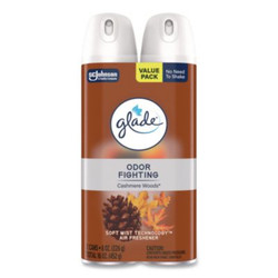 Glade® Air Freshener, Cashmere Woods, 8.3 oz Aerosol Spray, 3/Carton 377361