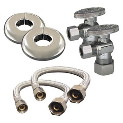 Kissler Water Connector Kit,5/16" ID x 20" L AB88-1040