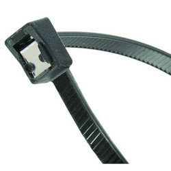 Gardner Bender Cable Tie,Self Cuting,11",50 lb.,Bk,PK20 45-311UVBSC