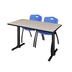 Cain Cain,48"x24",Training Table,2 M Chrs MTRCT4824PL47BE