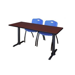 Cain Cain,60"x24",Training Table,2 M Chrs MTRCT6024MH47BE