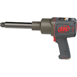 3/4" Air Impact Wrench, 6" Ext Anvil, Quiet, 2,000 ft-lb Torque, Friction Ring-Thru-hole Retainer 2146Q1MAX-6