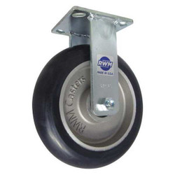 Rwm Plate Caster,Rigid,Polyurethane,10 1/8"H 65-UAB-0821-R