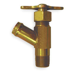Weatherhead Drain Cock,3/8",Steel,MNPT 211273A