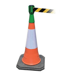 Tensabarrier Tensacone Topper,Green,Belt Yellow/Black TC114-28-MAX-NO-D4X-C