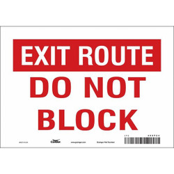 Condor Safety Sign,7 in x 10 in,Vinyl 480P24