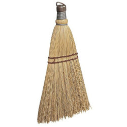 Tough Guy Whisk Broom,10 in Handle L,8 in Face 34F931