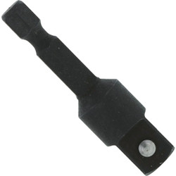 Diablo 3/8 In. Square x 1/4 In. Hex Impact Socket Adapter DSA0375B Pack of 50