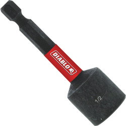 Diablo 1/2 In. x 2-9/16 In. Magnetic Impact Nut Driver DNTSL12B Pack of 50