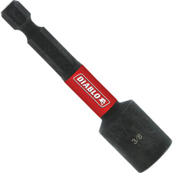 Diablo 3/8 In. x 2-9/16 In. Magnetic Impact Nut Driver DNTSL38B Pack of 50